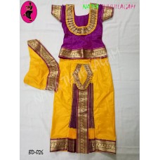 Bharathanatyam Skirt Type Costume